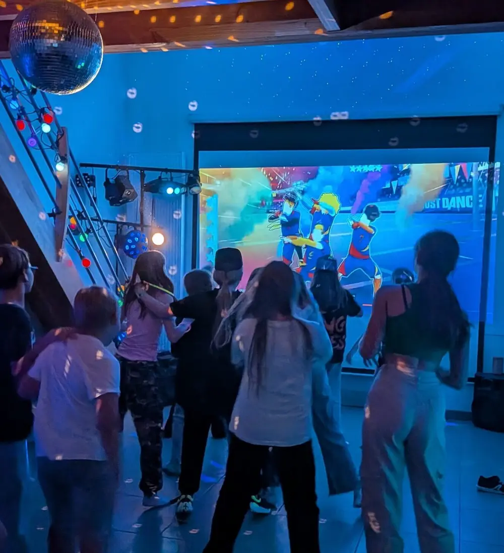 Effets de boule à facettes pour soirée boum