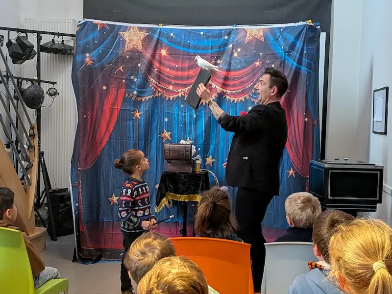 Spectacle de magie pour anniversaire enfants