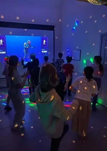 Écran de projection pour animation Fortnite